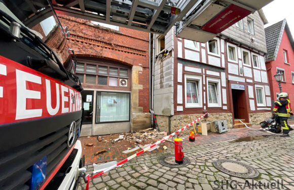 Wohnung verqualmt: Feuerwehreinsatz in der Rintelner Altstadt