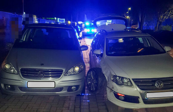 Unfallflucht in Stadthagen: Nienstädter (27) bei Ausweichmanöver verletzt, vier Autos beschädigt