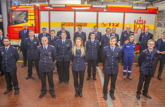 Feuerwehr Bückeburg-Stadt: Erste Jahreshauptversammlung seit zwei Corona-Jahren / Bürgermeister kündigt Eintritt an