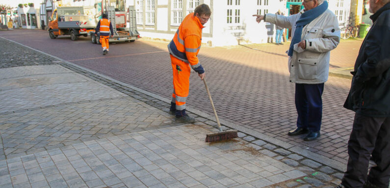Stadthagen: Pflastersteine von heimischer Firma für Umgestaltung der Fußgänzerzone