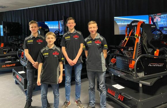 Stadthäger Motor Club mit U18-Fahrern digital in Silverstone unterwegs