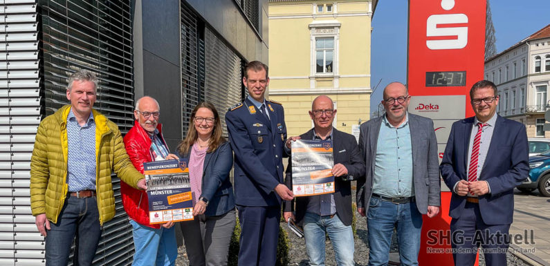 Endlich Musik: Benefizkonzert des Luftwaffenmusikkorps Münster findet in Bad Eilsen statt