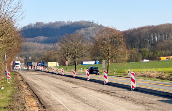 Restliche Sanierung der B83 von Steinbergen bis Bad Eilsen dauert bis Juli