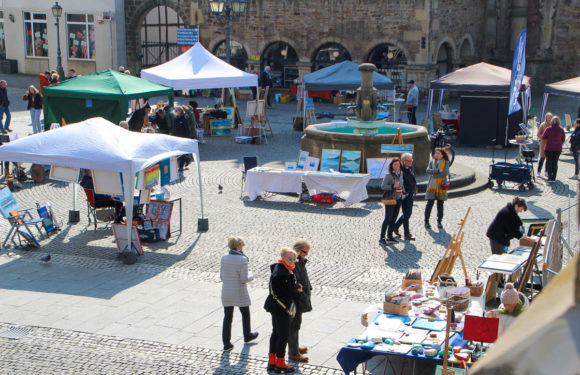 Bückeburg: Kunstmarkt „Open Art“ findet zum letzten Mal in diesem Jahr statt