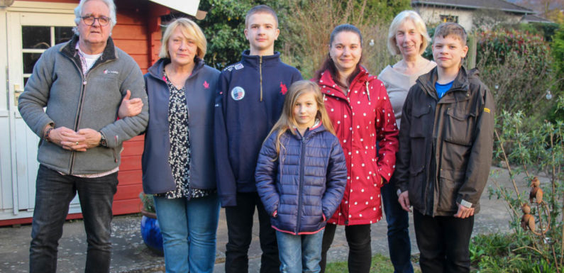 In Luhden zur Ruhe kommen: Familie Schmidt-Hauschildt hat fünf Geflüchtete aus der Ukraine aufgenommen