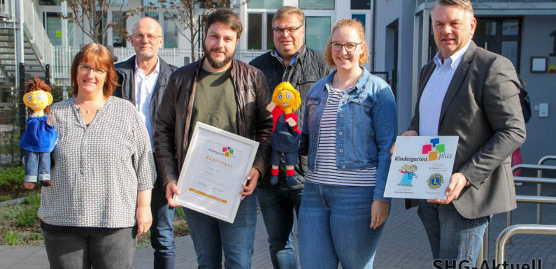 Lions Club Schaumburg unterstützt: Julianen-Kita in Bückeburg erhält „Kita plus“-Zertifizierung