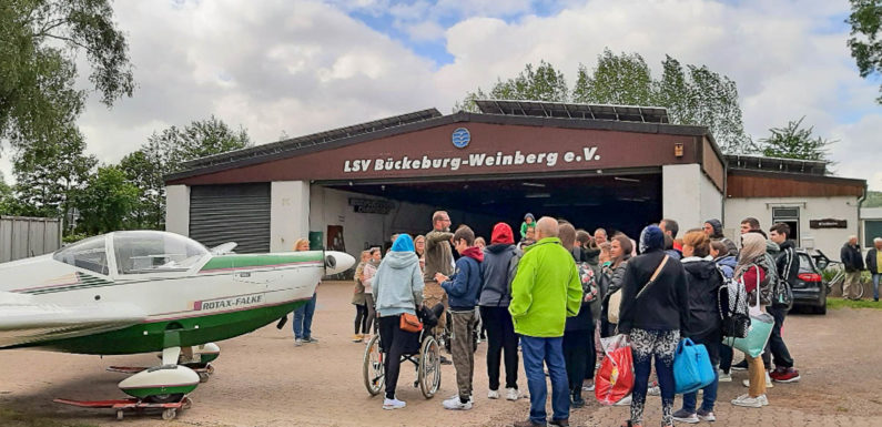 Erlebnisreicher Tag beim Luftsportverein Bückeburg-Weinberg