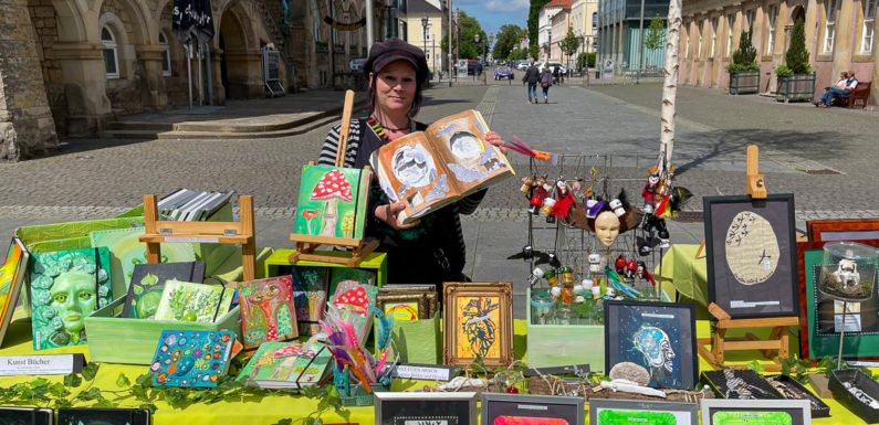 Mit Open Art Kunstmarkt und verkaufsoffenem Sonntag landet Bückeburg zwei Volltreffer