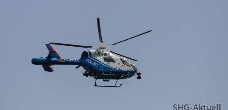 Erneut Einbrüche in Bückeburg / Polizei sucht mit Hubschrauber nach Täter