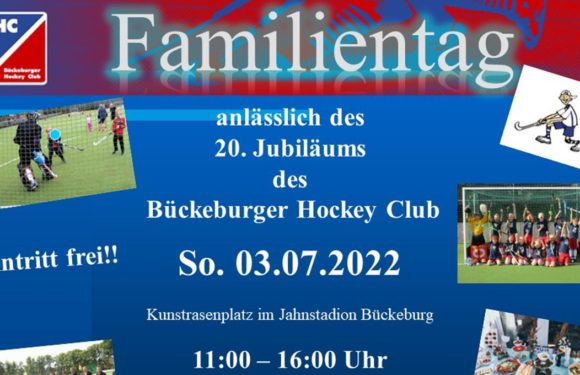 Bückeburger Hockey Club feiert 20-jähriges Jubiläum mit großem Familientag