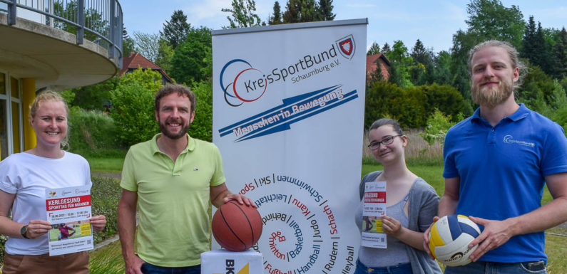 „Kerlgesund“: Der Sporttag für Männer – Anmeldungen über den Kreissportbund Schaumburg