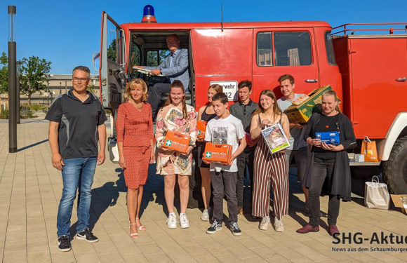 Rinteln: Schülervertretung organisiert Spenden / Feuerwehrwehrzeug aus Privatbesitz für Ukraine