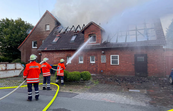 Nach Wohnhausbrand in Hespe: Polizei sucht Zeugen für Brandstiftung
