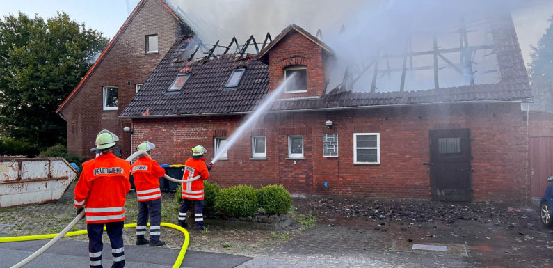 Nach Wohnhausbrand in Hespe: Polizei sucht Zeugen für Brandstiftung