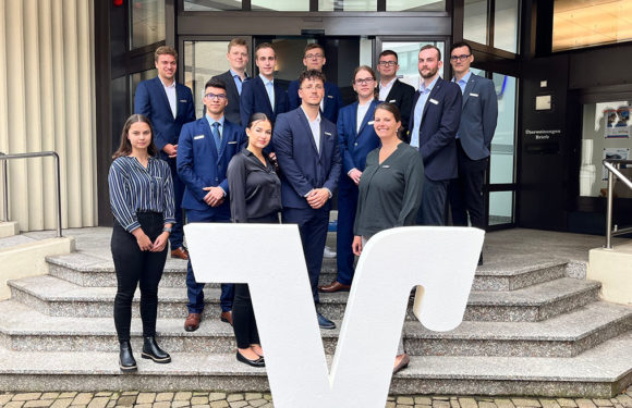 Volksbank in Schaumburg und Volksbank eG, Nienburg begrüßt neue Auszubildende