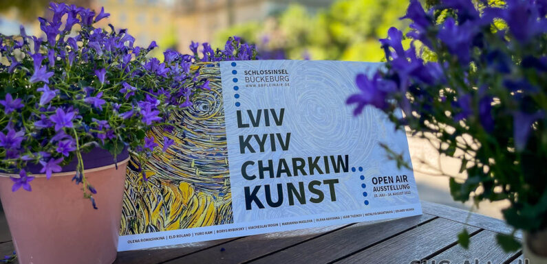 Von der Schlossinsel Bückeburg in die VHS Stadthagen: Ausstellung „Lviv, Kyiv, Charkiw…Kunst“ wird fortgesetzt