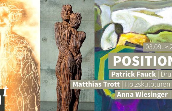 „Positionen“: Neue Ausstellung in der Zehntscheune Stadthagen vom 3. bis 25. September