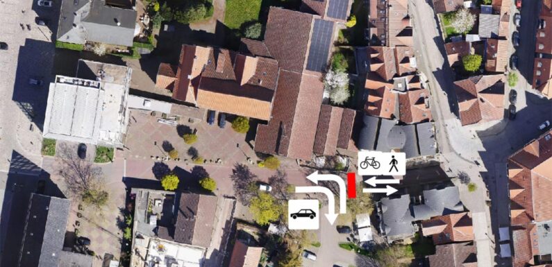 Bückeburg: Durchfahrt am Sablé-Platz wird für Kraftfahrzeuge geschlossen