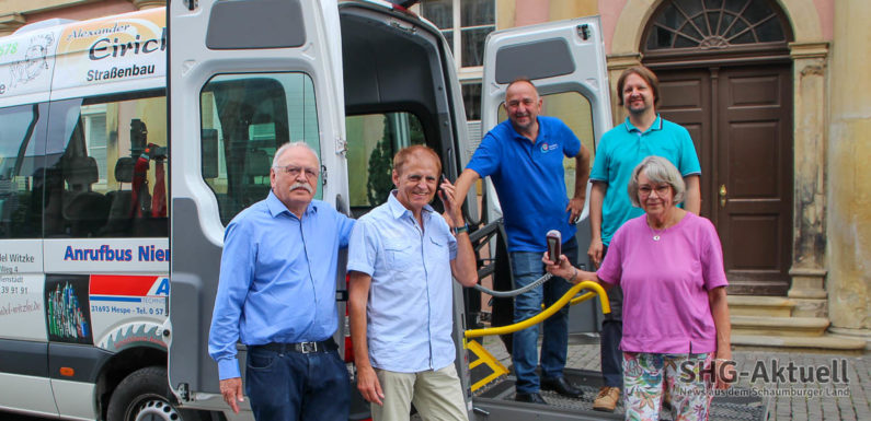 Startschuss für den Anrufbus: Ab sofort für Fahrten auch in Bückeburg verfügbar