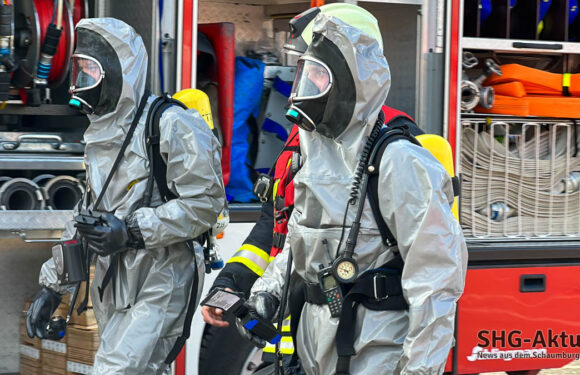 Drogenlabor in Rinteln entdeckt: Gefahrguteinsatz für Feuerwehr und Polizei
