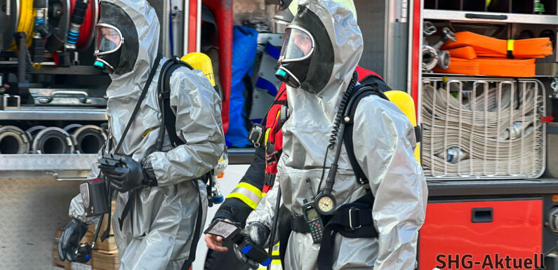 Drogenlabor in Rinteln entdeckt: Gefahrguteinsatz für Feuerwehr und Polizei
