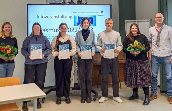 Dank „Erasmus plus“ Praktium im europäischen Ausland absolviert