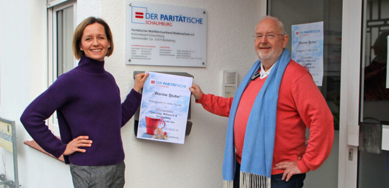 Geselligkeit und eine warme Mahlzeit: Ab sofort bietet der Paritätische in Bückeburg eine Wärmestube mit Mittagstisch an