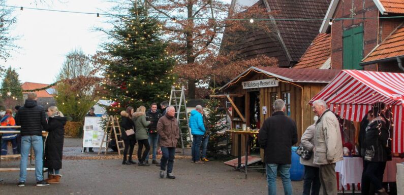 Gewachsene Tradition pflegen: 22. Weihnachtsmarkt auf dem Hof Ovesiek in Meinsen-Warber