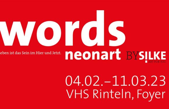 „Words“: Neue Ausstellung in der VHS Rinteln startet im Februar