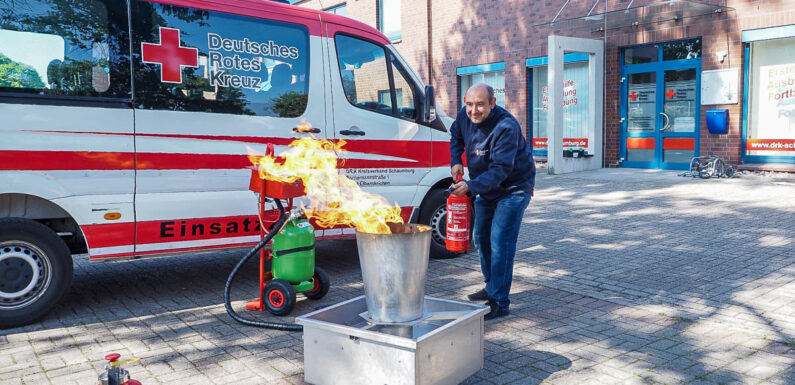 Neu beim DRK Kreisverband Schaumburg: Brandschutzhelfer-Ausbildung startet im Februar
