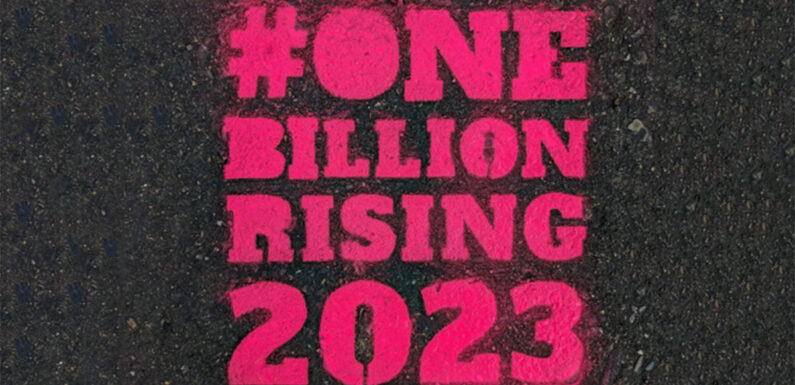 „One Billion Rising“ gegen Gewalt an Frauen und Mädchen: Knallpinke Graffiti-Botschaften im Landkreis