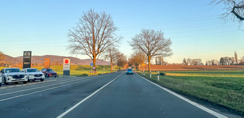 B83 zwischen Westendorf und Schaumburg für mehrere Wochen gesperrt