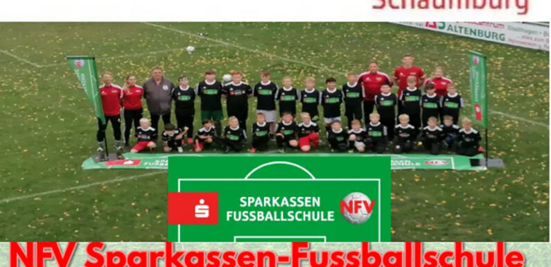 Sparkasse Schaumburg und JSG Bückeberge/RW Stadthagen veranstalten NFV-Fussballschule in Wendthagen