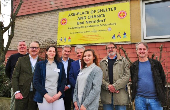 Platz für 125 Flüchtlinge: „ASB-Place for Shelter and Chance“ in Bad Nenndorf vorgestellt