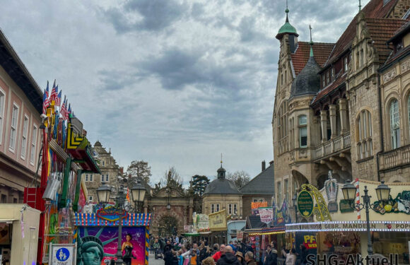 Der Frühjahrsmarkt in Bückeburg findet vom 8. bis 11.3.2024 statt