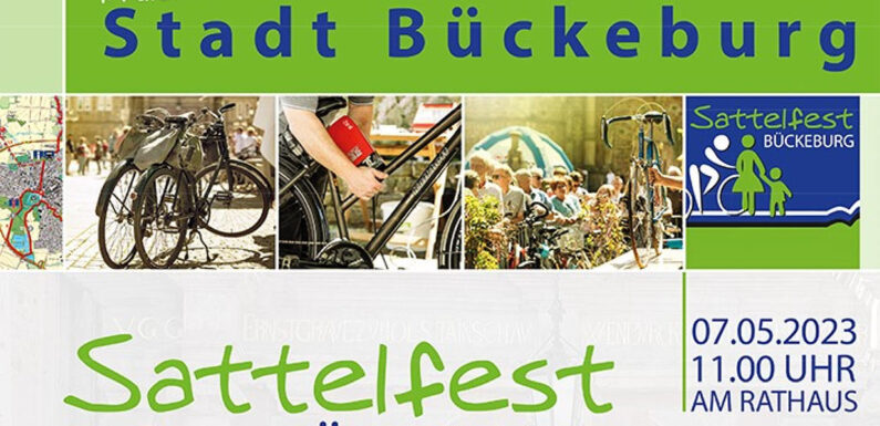 Großes Programm rund ums Fahrrad beim Sattelfest in Bückeburg
