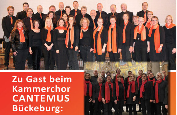 Allgäuer „Chor 96“ zu Gast beim Kammerchor Cantemus in Bückeburg