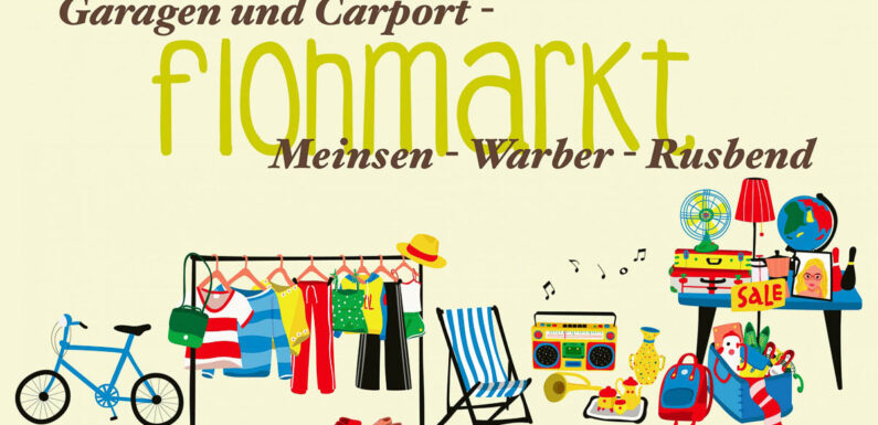 2. Carport- und Garagenflohmarkt mit Hoffest in Meinsen, Warber und Rusbend