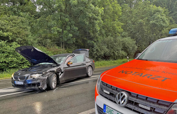 Zwei Verletzte bei Verkehrsunfall in Rolfshagen