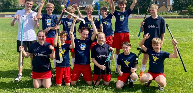 Bückeburger Hockey Club geht als Spitzenreiter in die Sommerpause: U14-Kids erobern Tabellenführung