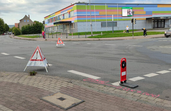 Dieselspuren in Bückeburg und Stadthagen: Radfahrer stürzt und verletzt sich leicht