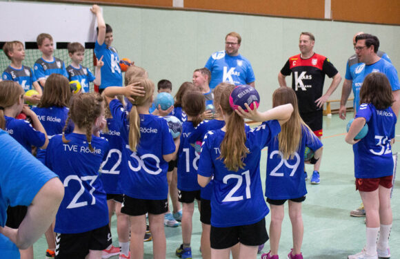 TVE Röcke bietet erstmals Handball-AG am Gymnasium Adolfinum an