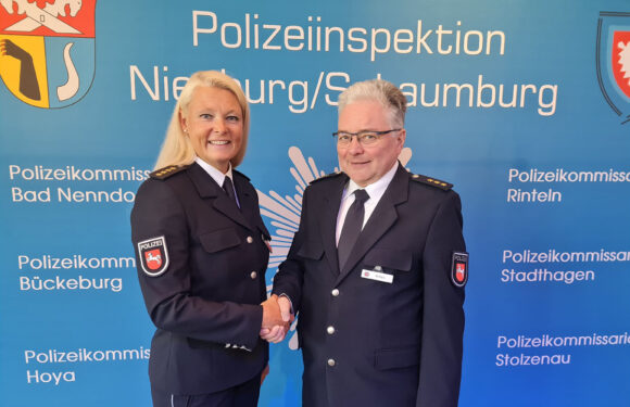 Inspektionsleiter der Polizei Nienburg/Schaumburg offiziell in neues Amt eingeführt