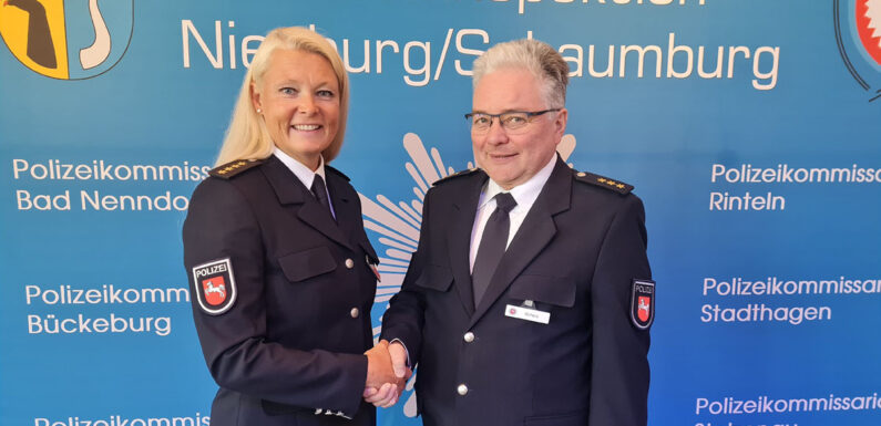 Inspektionsleiter der Polizei Nienburg/Schaumburg offiziell in neues Amt eingeführt