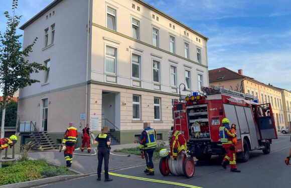 Bückeburg: Feuerwehreinsatz in der Bahnhofstraße