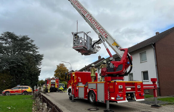 Einsatz für Feuerwehr, Rettungsdienst und Polizei in Stadthagen
