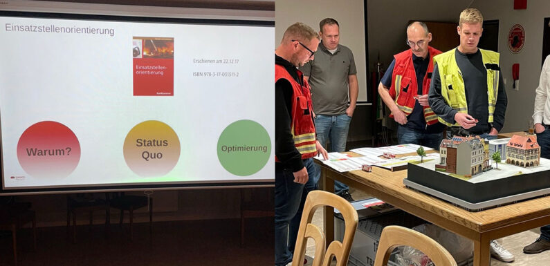 Schluss mit dem Chaos: Fortbildung für Gruppenführer der Freiwilligen Feuerwehr Eilsen