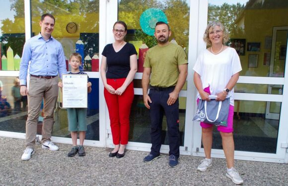 Stadtradeln 2023: Goldene Auszeichnung für die Grundschule Lauenhagen