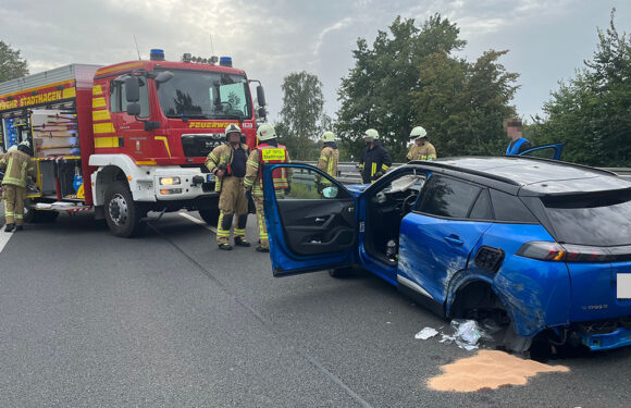 Unfall auf der B65 in Stadthagen: E-Call setzt automatischen Notruf ab