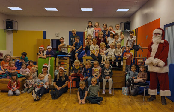 Weihnachtsfeier für die Kinder des TSV Krainhagen